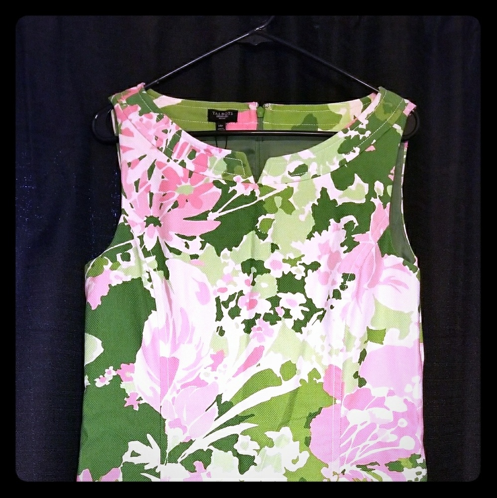 NWT Talbots Petites 14P beautiful brand new dress